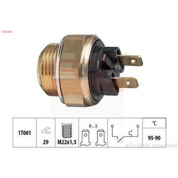 EPS 1850020 Termoslēdzis, Radiatora ventilators