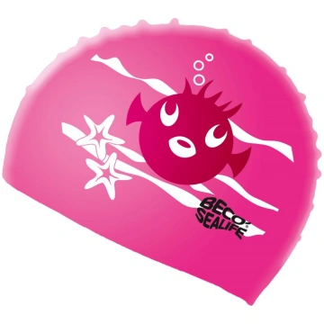 Silicone swimming cap BECO SEALIFE 73942 4 pink, k