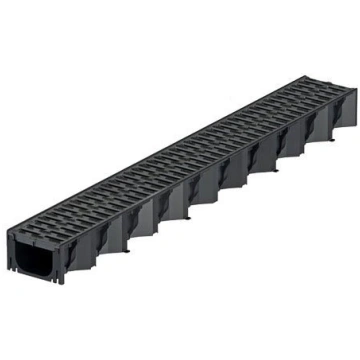 Aco HexaLine kanāls 2.0, 1.m plast.režis, melns 31