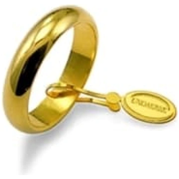 Fede Nuziale UNOAERRE Gr.7 Oro Giallo