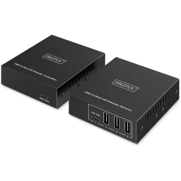 DIGITUS USB 3.2 Gen1 CAT Extender 5 Gbps | 556656 