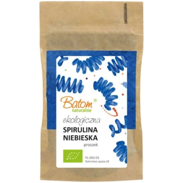 Batom, zilās spirulīnas pulveris, 15g