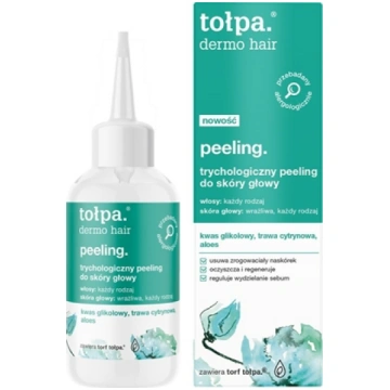 Topa Dermo hair peeling. Trychologiczny peeling do