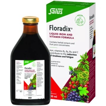 FLORADIX Liquid Iron šķidrums, 500 ml