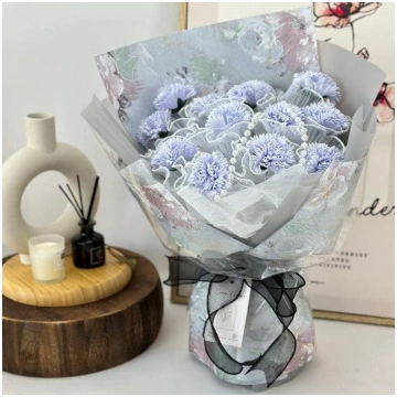 Serene Cascade - Soap Flower Bouquet - 12 stalks /