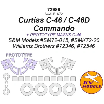 Curtiss C-46 / C-46D Commando KV Models