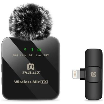 Wireless Lavalier Microphone for iPhone / iPad, 8-