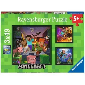 Ravensburger - Minecraft Biomes 3x49p - (10105621)