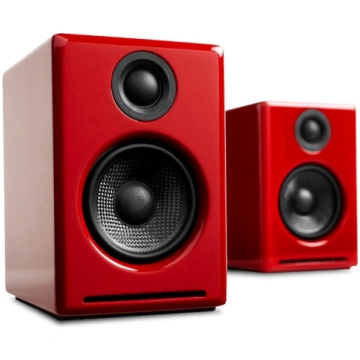 Audioengine A2+BT - loudspeaker columns, red 08522