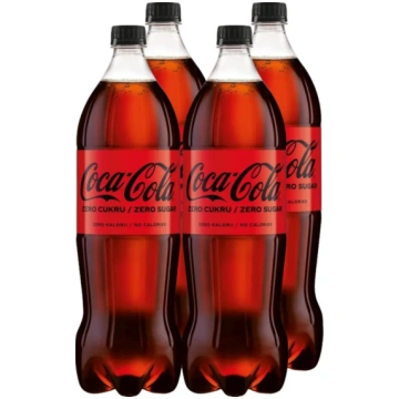 Coca Cola Zero gāzēts dzēriens 4x1.5l D
