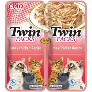 Churu ciao twin packs kaķiem vista/tuncis tunča bu