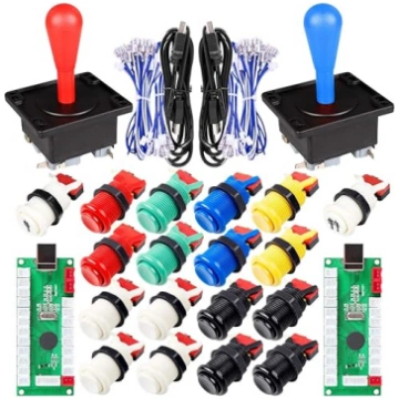 Fosiya 2 Spieler Arcade Game DIY komplekti Ellipse