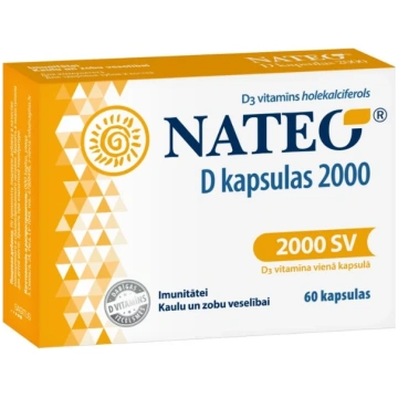 Nateo D SV2000, 60 kapsulas