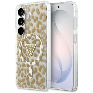 Case Guess IML Leopard Print Triangle MagSafe Aizs