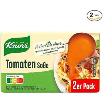 „Knorr“ tomātu mērce ar maigu garšvielu, bez garša