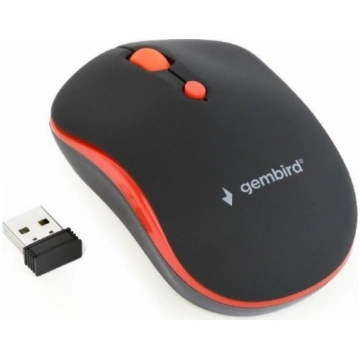 GEMBIRD USB Optical Wireless optical mouse, black/
