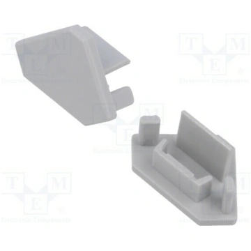 Cap for LED profiles; grey; 45-16 | K-C24206C02 | 