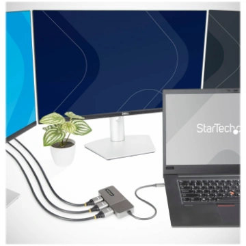 Startech 3-Port USB-C MST Hub, USB Type-C to 3x HD