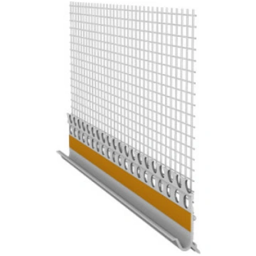 PVC cokola profils ar laseni 2,5m 25/p - 19326 - P