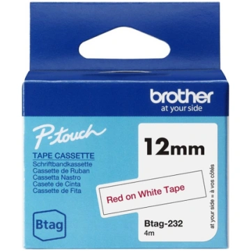 Brother BTAG-232 - label tape - 1 cassette(s) - Ro