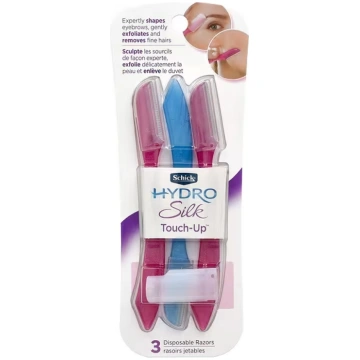 Schick, Hydro Silk Touch Up, Assorted Colors, 3 Di
