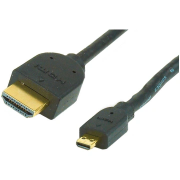 Adapteris Gembird Micro HDMI male, HDMI male, 3 m