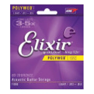 Elixir Strings 11050 akustiskās ģitāras stīgas 12-