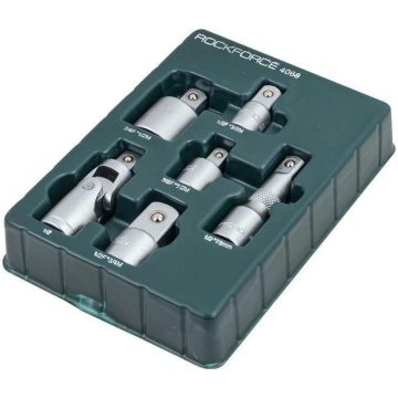 Hikoki ROCKFORCE ADAPTERS 1/2 3/8 3/4" set, 6 pcs