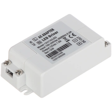 SLĒGIERĪCES ADAPTERIS 12V/1A/LED