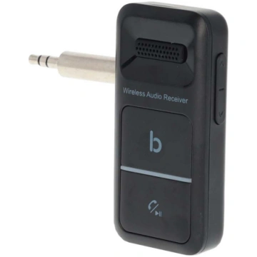 Nedis BTRC3024BK - Pārnēsājams Bluetooth AUX uztvē
