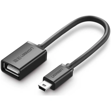 OTG mini USB adapter UGREEN US249 (black) ( 10383 