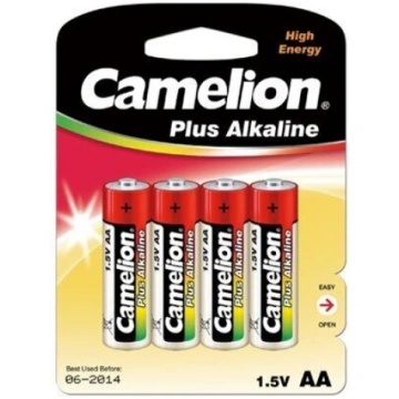 4 gab. Camelion Alkaline LR6 Mignon AA baterijas