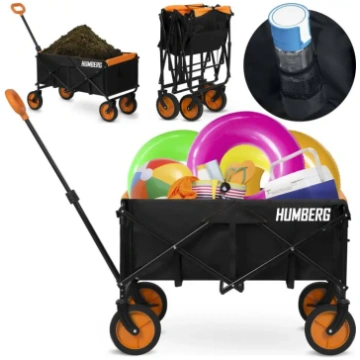 Humberg HM-513 saliekamie dārza rati 100L