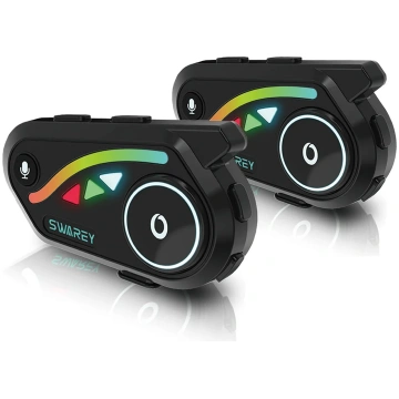 Helmet Headset for Riding, Motorcycle Intercom (1 