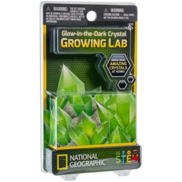 NATIONAL GEOGRAPHIC set Carded Crystal Grow Glow i