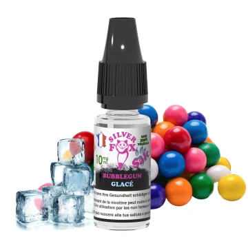 BUBBLEGUM ICE Silver Fox 10ml nicotine salt e-liqu