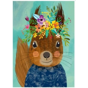 Puzle Heye 1000 gab. — attēls “Squirrel”, 1000 det