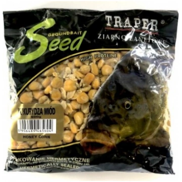 Traper barība zivīm: Kukurūza ar medu 500gr 330301