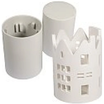 Silikona liešanas veidne "Candle holder Houses", D