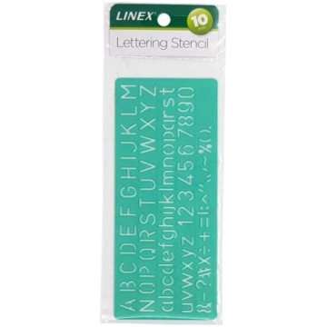 Burtu trafareti , Linex