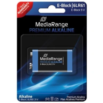 BATTERY ALKALINE E-BLOCK 9V/MRBAT107 MEDIARANGE