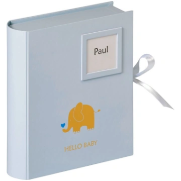 Walther Baby Animal Bērnu foto atmiņu kaste, zila,