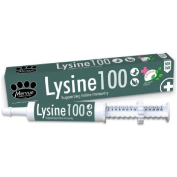 LYSINE 100 cat immunity 30ml - Papildbarība garšīg