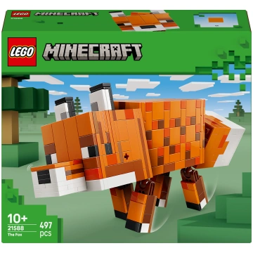 Konstruktors LEGO® Minecraft® Lapsa, Spēles dekors