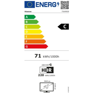 Hisense 75UR9DS