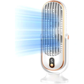 Torņa ventilators guļamistabai, pārnēsājams, uzlād
