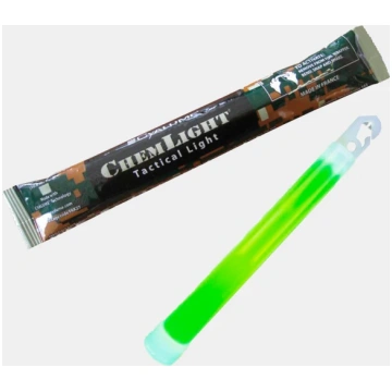 Ķīmiska gaisma CYALUME ChemLight 15cm 12 h (zaļš)
