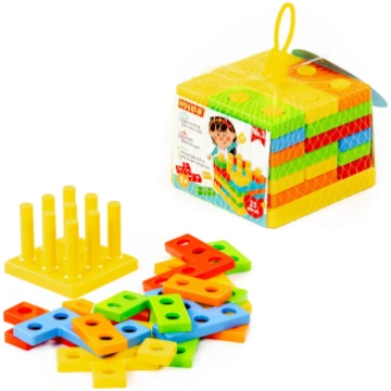POLESIE ZABAWKA EDUKACYJNA 3D PUZZLE TRIFOX 3646PW