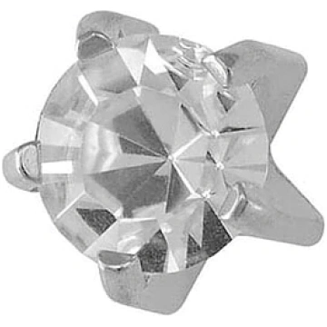 Studex R104W white Crystal Ear piercing studs earr