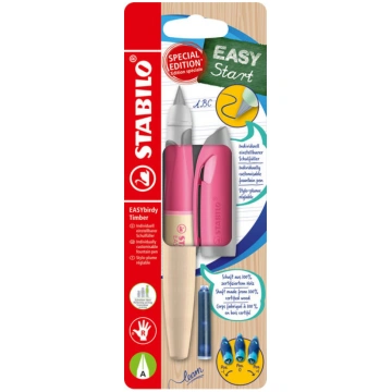 Stabilo Easy start pildspalva A - labā roka, bēša/